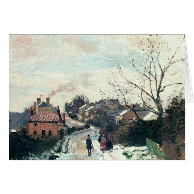 Camille Pissarro | Colina Fox, Alta Norwood, 1870 (Anverso (Horizontal))
