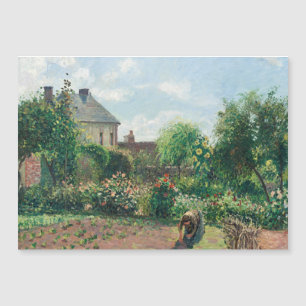 Camille Pissarro El jardín del artista en Eragny