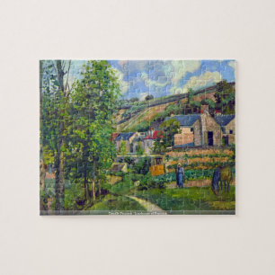 Camille Pissarro - paisaje en el rompecabezas de