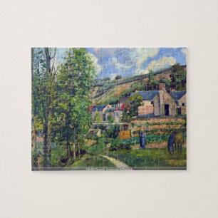 Camille Pissarro - paisaje en el rompecabezas de