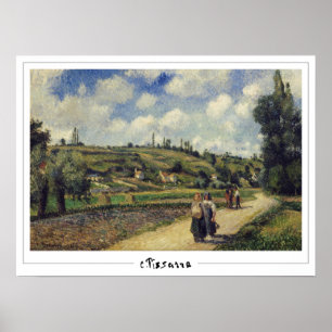 Camille Pissarro Zedign cartel de arte #14
