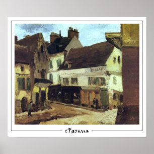 Camille Pissarro Zedign cartel de arte #179