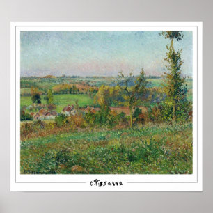 Camille Pissarro Zedign cartel de arte #31