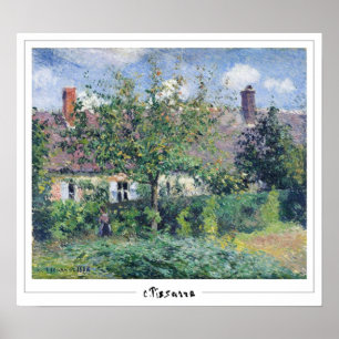 Camille Pissarro Zedign cartel de arte #385-2