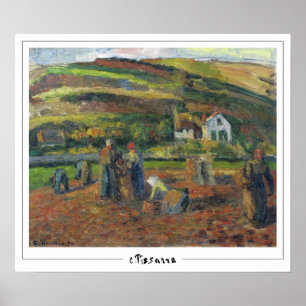 Camille Pissarro Zedign cartel de arte #394