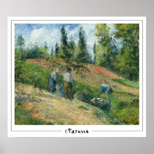 Camille Pissarro Zedign cartel de arte #427-2