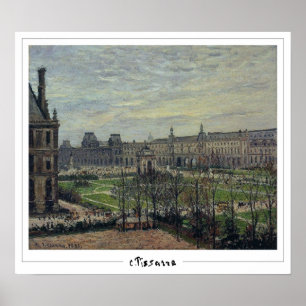 Camille Pissarro Zedign cartel de arte #496-2