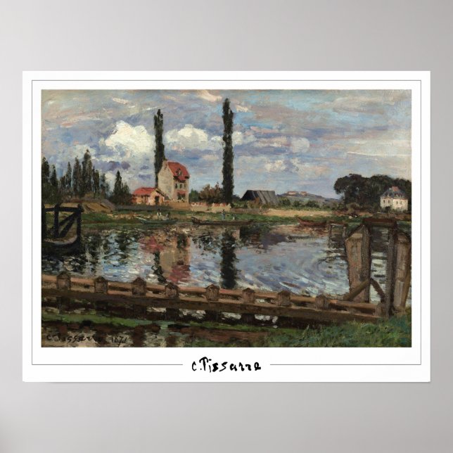 Camille Pissarro Zedign cartel de arte #5-2 (Frente)