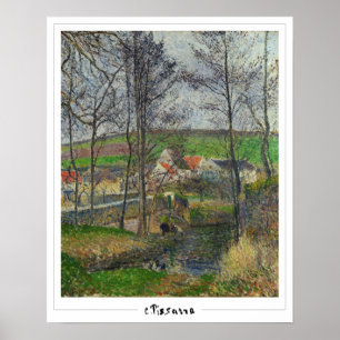 Camille Pissarro Zedign Poster de arte #1