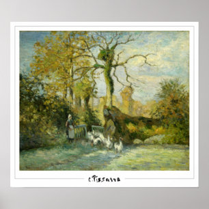 Camille Pissarro Zedign Poster de arte #10