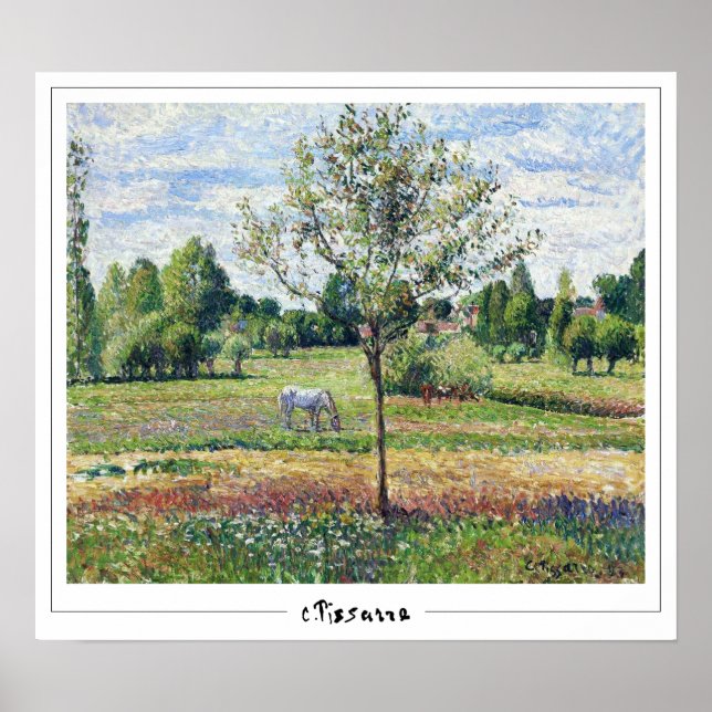 Camille Pissarro Zedign Poster de Arte #102 (Frente)
