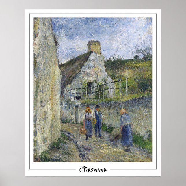 Camille Pissarro Zedign Poster de Arte #105 (Frente)