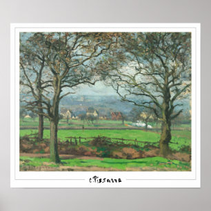 Camille Pissarro Zedign Poster de Arte #13