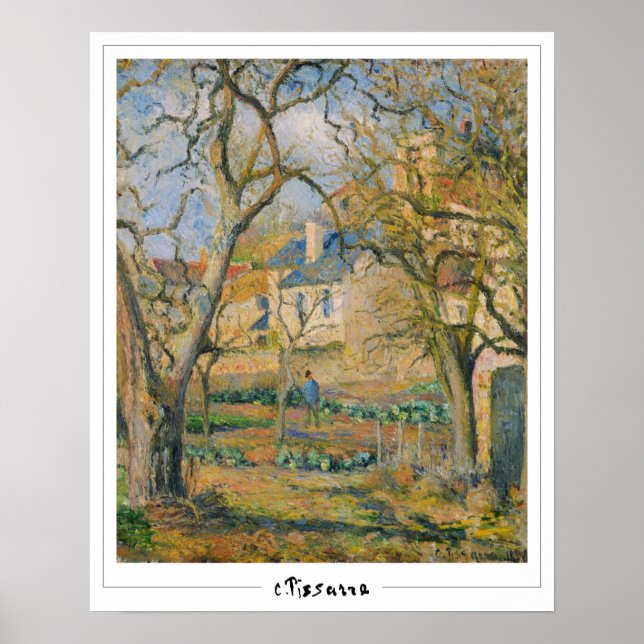 Camille Pissarro Zedign Poster de Arte #15 (Frente)