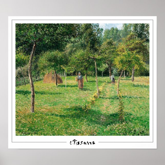 Camille Pissarro Zedign Poster de Arte #152 (Frente)