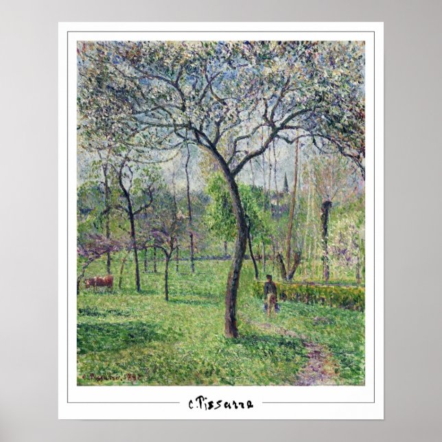 Camille Pissarro Zedign Poster de Arte #194-2 (Frente)