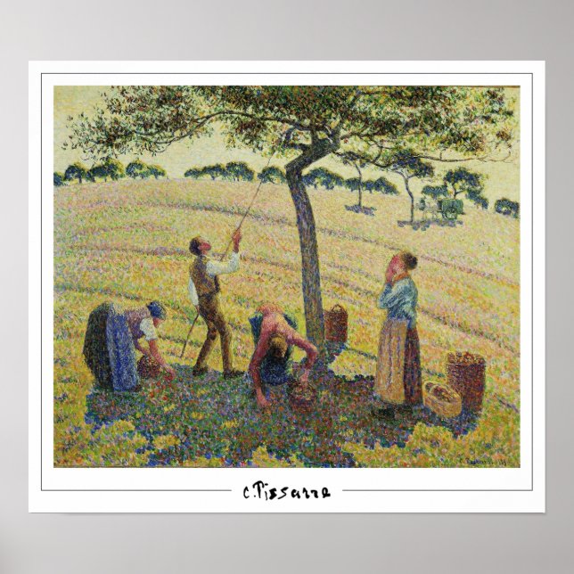 Camille Pissarro Zedign Poster de Arte #214-2 (Frente)