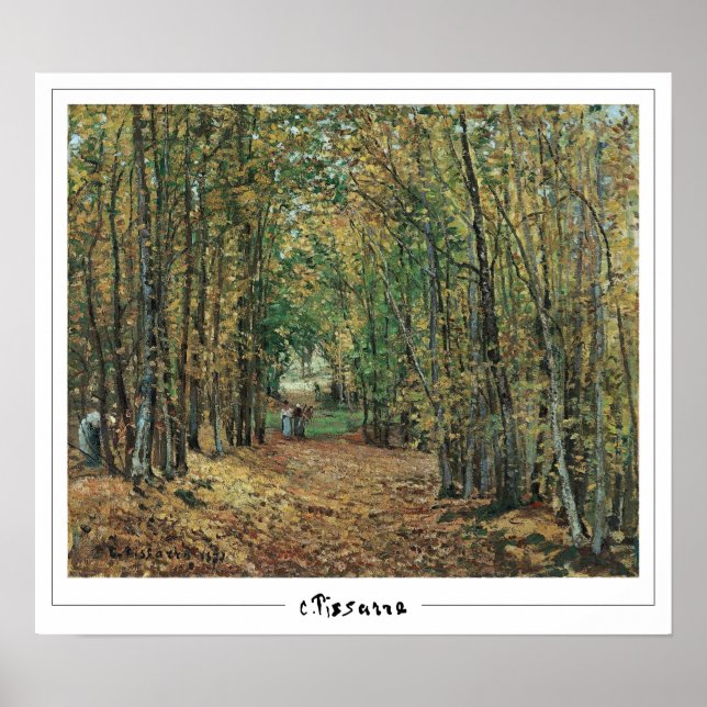 Camille Pissarro Zedign Poster de Arte #22 (Frente)