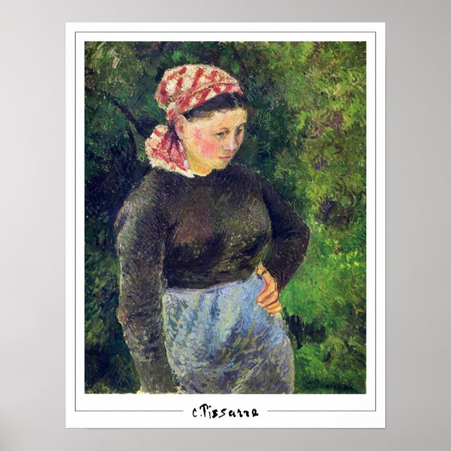 Camille Pissarro Zedign Poster de Arte #229-2 (Frente)