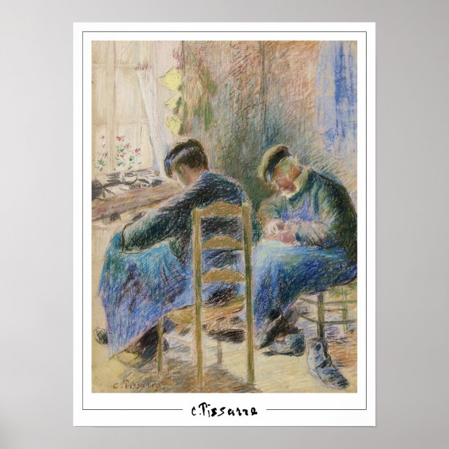 Camille Pissarro Zedign Poster de Arte #252 (Frente)