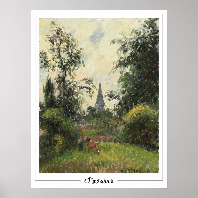 Camille Pissarro Zedign Poster de Arte #252-2 (Frente)