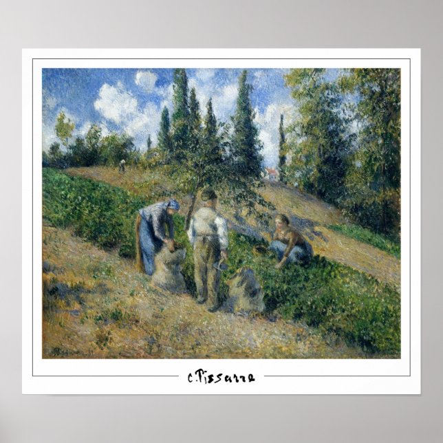 Camille Pissarro Zedign Poster de Arte #283 (Frente)