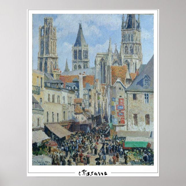 Camille Pissarro Zedign Poster de Arte #289 (Frente)