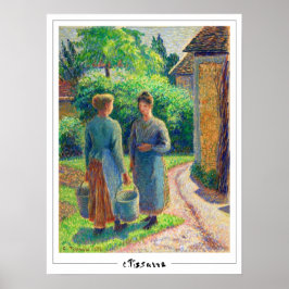 Camille Pissarro Zedign Poster de Arte #295-2
