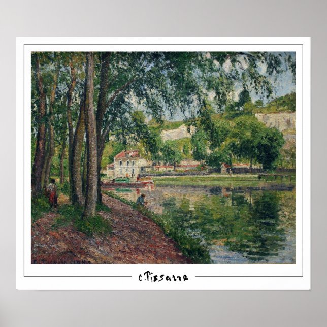 Camille Pissarro Zedign Poster de Arte #298-2 (Frente)