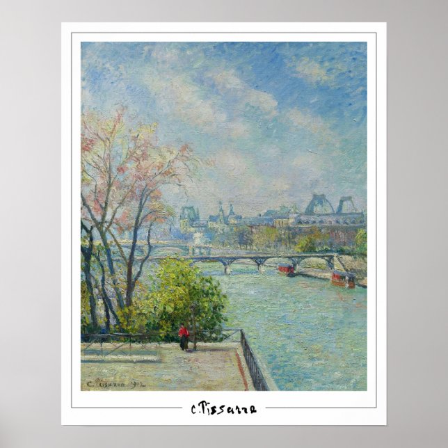Camille Pissarro Zedign Poster de Arte #304 (Frente)