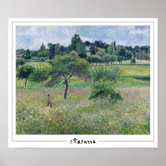 Camille Pissarro Zedign Poster de Arte #309-2 (Frente)