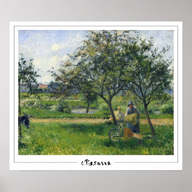 Camille Pissarro Zedign Poster de Arte #321-2 (Frente)
