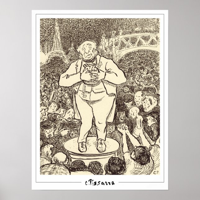 Camille Pissarro Zedign Poster de Arte #363-2 (Frente)