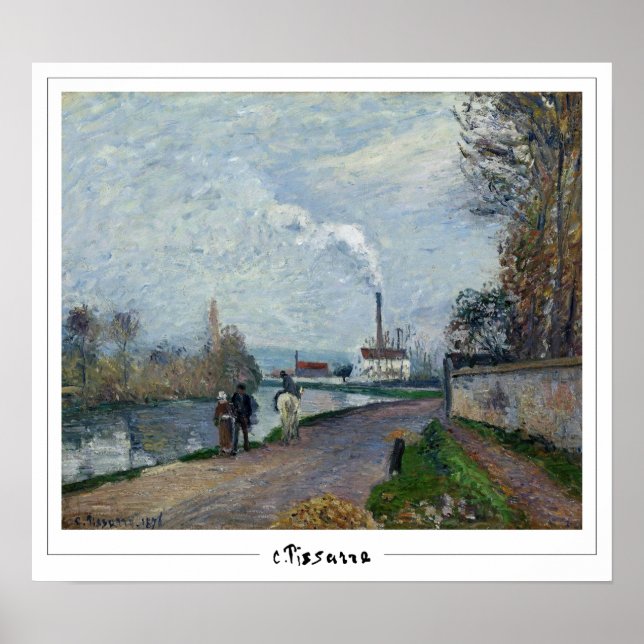 Camille Pissarro Zedign Poster de Arte #379 (Frente)