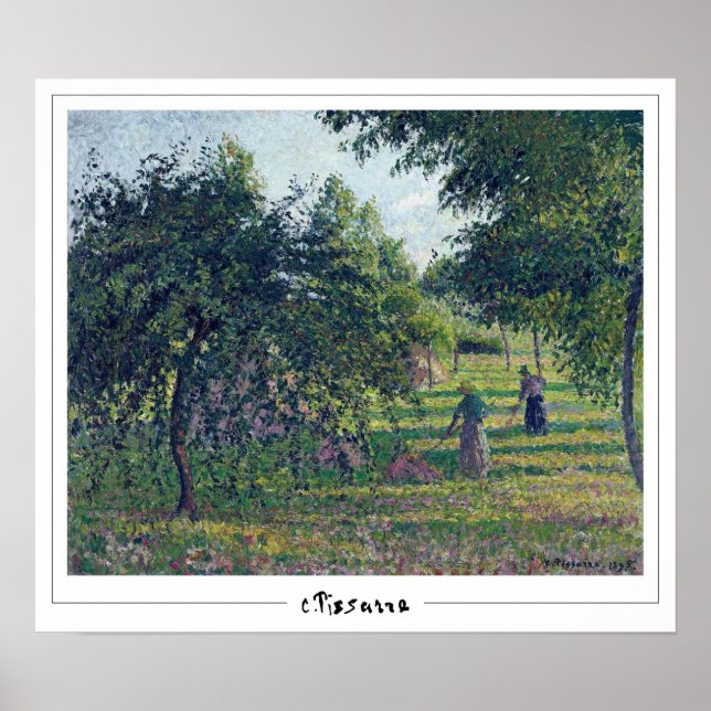 Camille Pissarro Zedign Poster de Arte #394-2 (Frente)