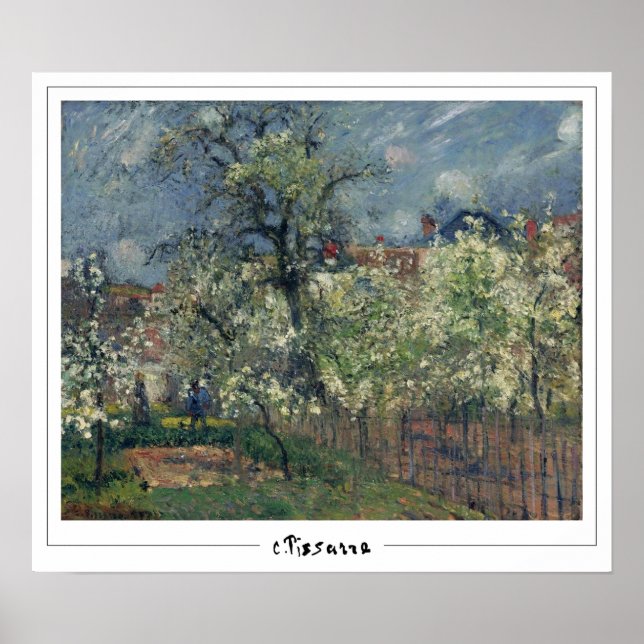 Camille Pissarro Zedign Poster de Arte #407 (Frente)