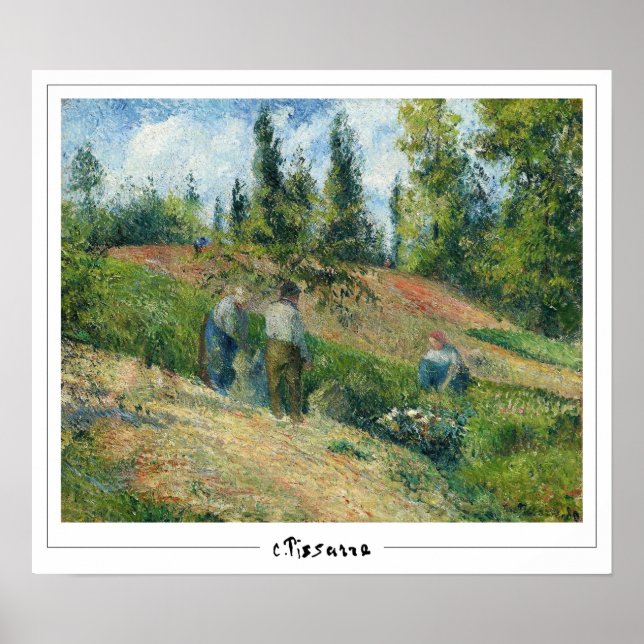 Camille Pissarro Zedign Poster de Arte #427-2 (Frente)