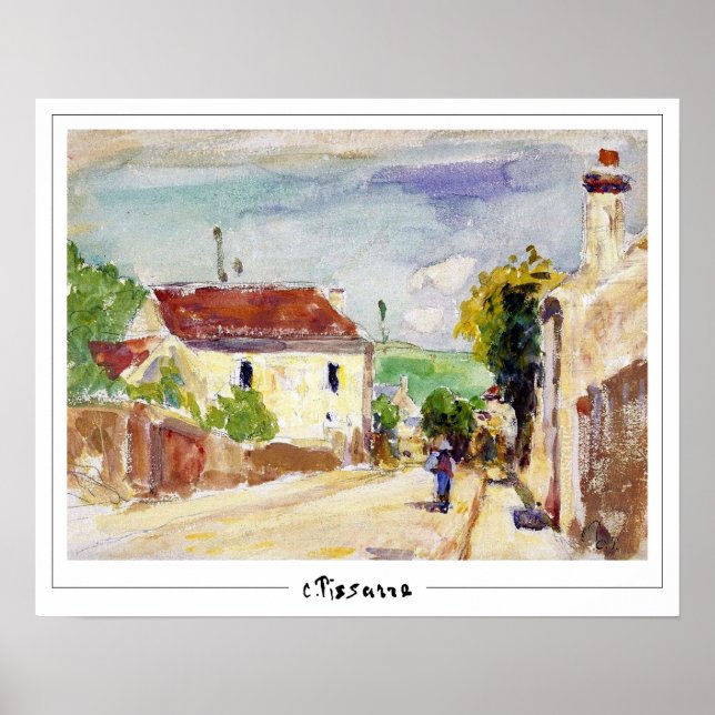 Camille Pissarro Zedign Poster de Arte #451 (Frente)