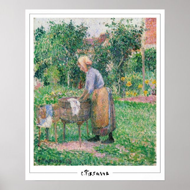 Camille Pissarro Zedign Poster de Arte #470 (Frente)