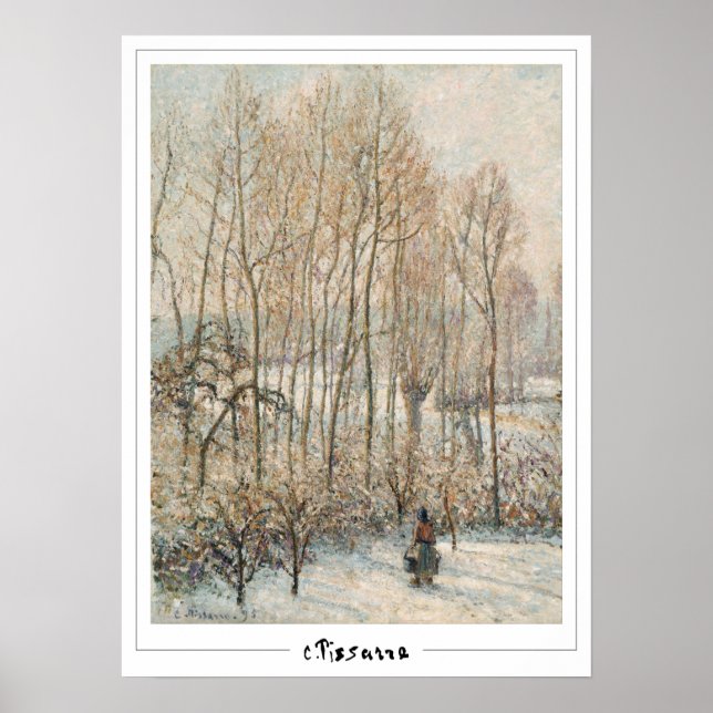 Camille Pissarro Zedign Poster de arte #4-2 (Frente)