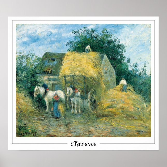 Camille Pissarro Zedign Poster de Arte #5 (Frente)