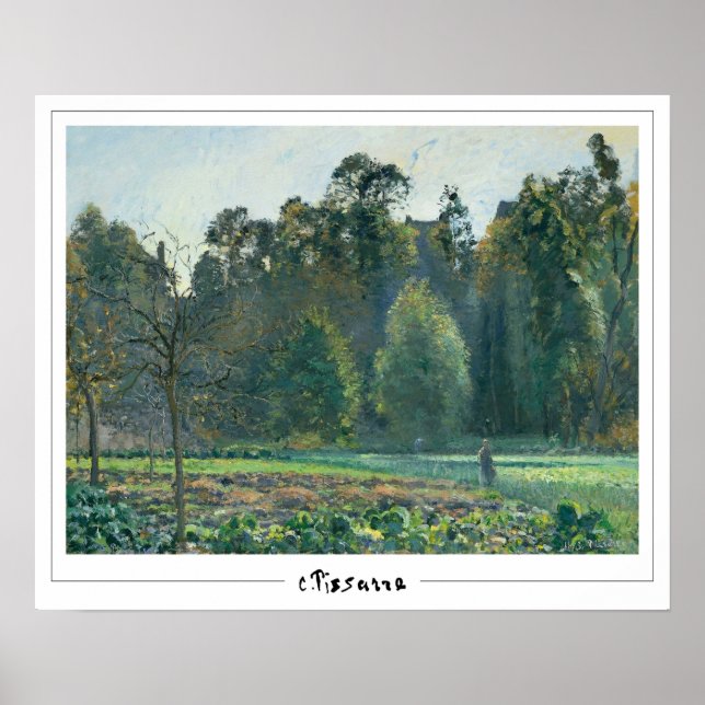Camille Pissarro Zedign Poster de Arte #514-2 (Frente)