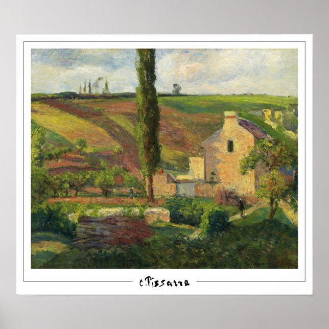 Camille Pissarro Zedign Poster de Arte #521-2 (Frente)