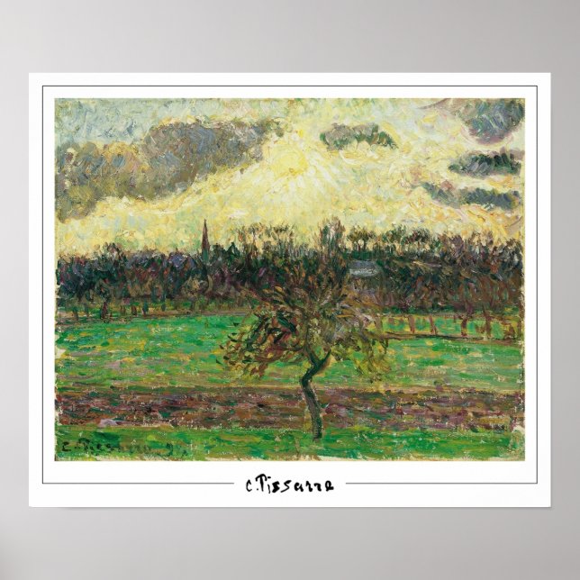 Camille Pissarro Zedign Poster de Arte #539 (Frente)