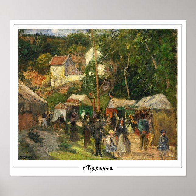 Camille Pissarro Zedign Poster de Arte #84 (Frente)