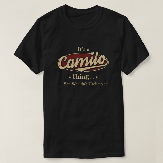 Camilo Merch Marca De Ropa De Camilo Camilo Apellidos Shirt