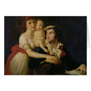 Camilo Desmoulins su esposa Lucile y su