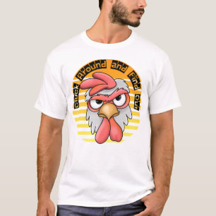Camina alrededor y descubre camiseta divertida de