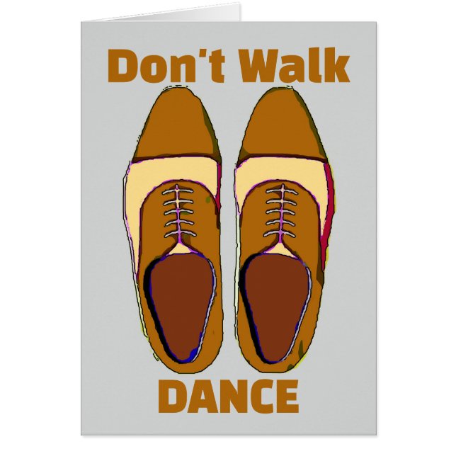 Camina o baila, zapatillas buck. (Frente)