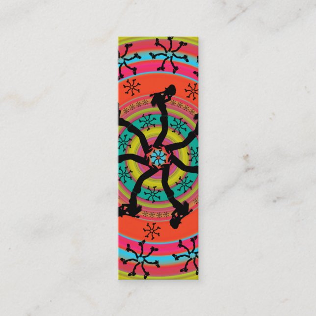 Camina una milla - tarjeta flaca (Anverso)